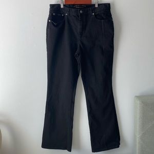 ⚡️Last Days! LAUREN Jeans Ralph Lauren Black High Waist Jeans Size 12